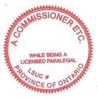 Commisioner For Taking Affidavits Ontario